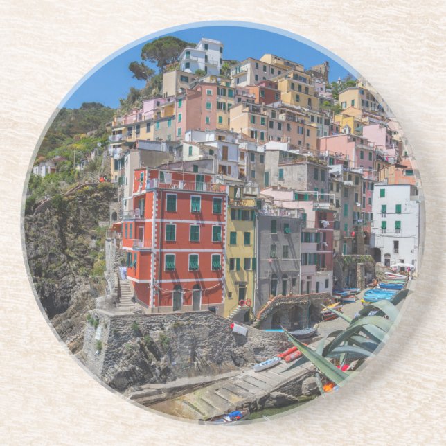 Riomaggiore Cinque Terre Liguria Italy Coaster (Front)