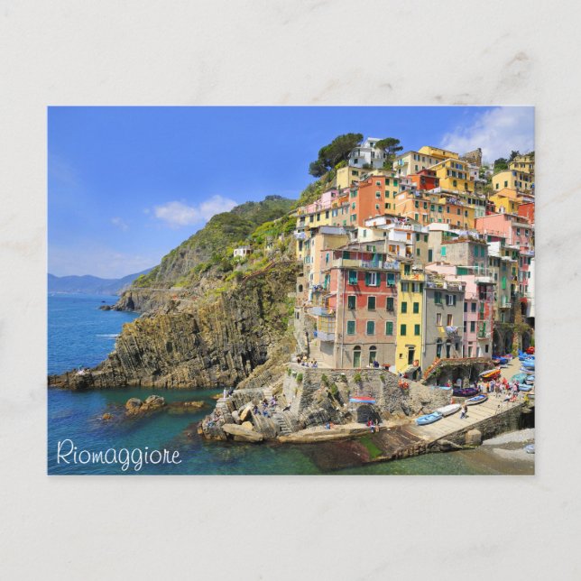 Riomaggiore, Cinqueterre Postcard (Front)