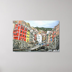 Riomaggiore, Italia Canvas Print
