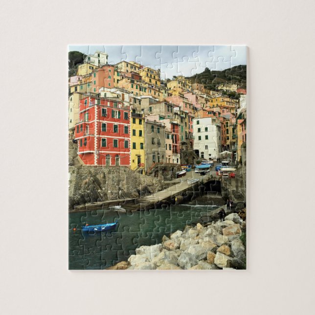 Riomaggiore, Italia - the Cinque Terre - 8x10 inch Jigsaw Puzzle (Vertical)
