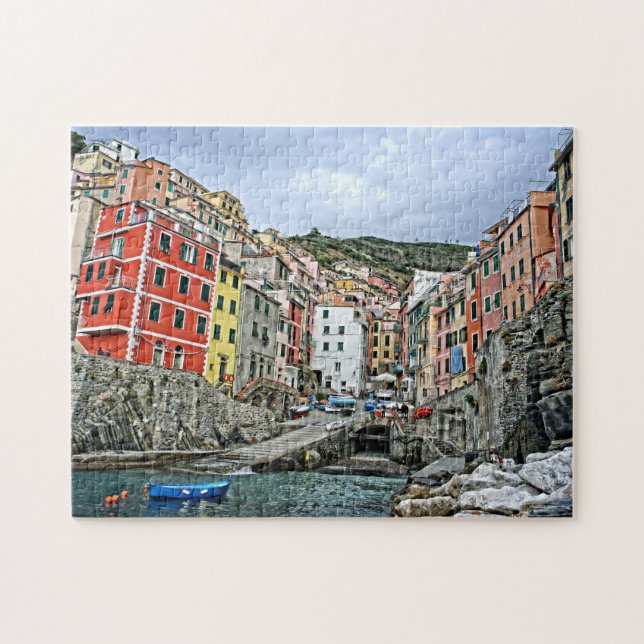 Riomaggiore, Italia - The Cinque Terre Puzzle (Horizontal)