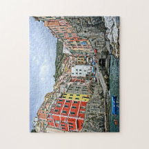 Riomaggiore, Italie - Le Puzzle des Cinque Terre