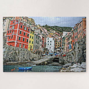 Riomaggiore, Italy - Cinque Terre - 20x30 -1014 pc Jigsaw Puzzle