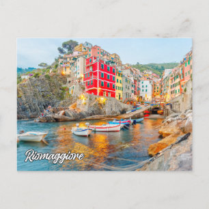 Riomaggiore, Italy Postcard