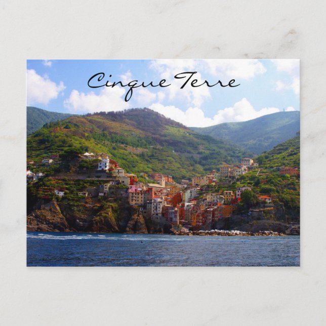 riomaggiore postcard (Front)