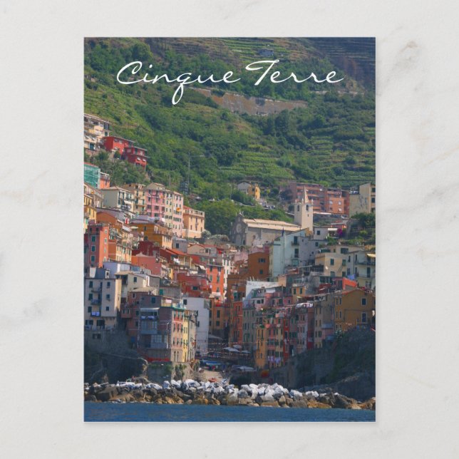 riomaggiore terre postcard (Front)