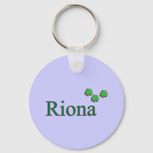 Riona Irish Girl Keychain