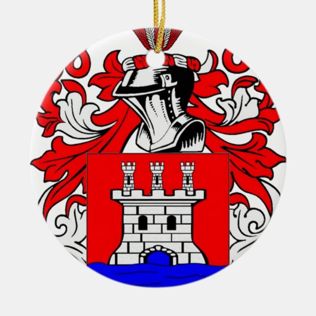 Rios Coat of Arms Ceramic Ornament (Front)
