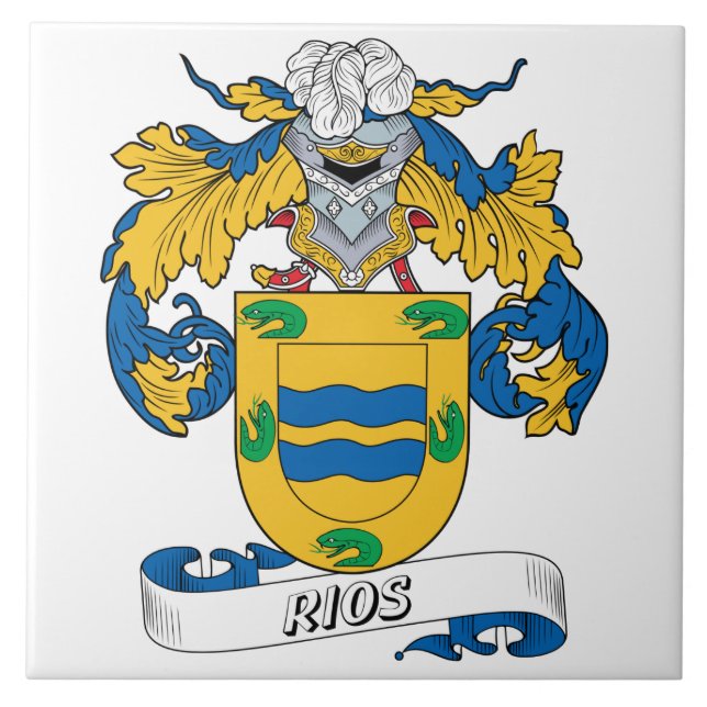 Rios Family Crest Tile (Front)