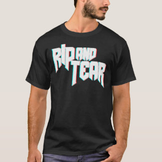 Rip and Tear Doom Doom Eternal Essential Active T- T-Shirt
