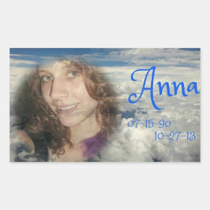 rip ANNA Sticker