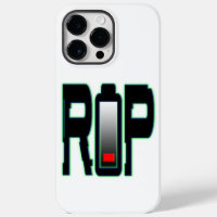 RIP Battery iPhone / iPad case