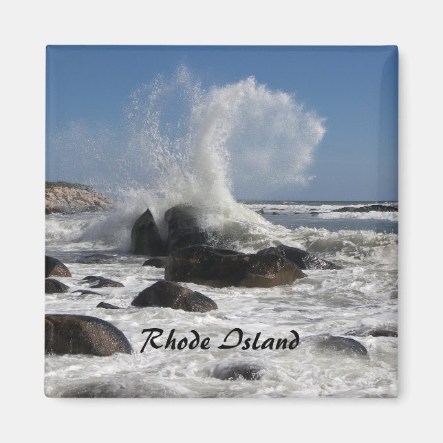 Rip Curl 1, Rhode Island Magnet (Front)