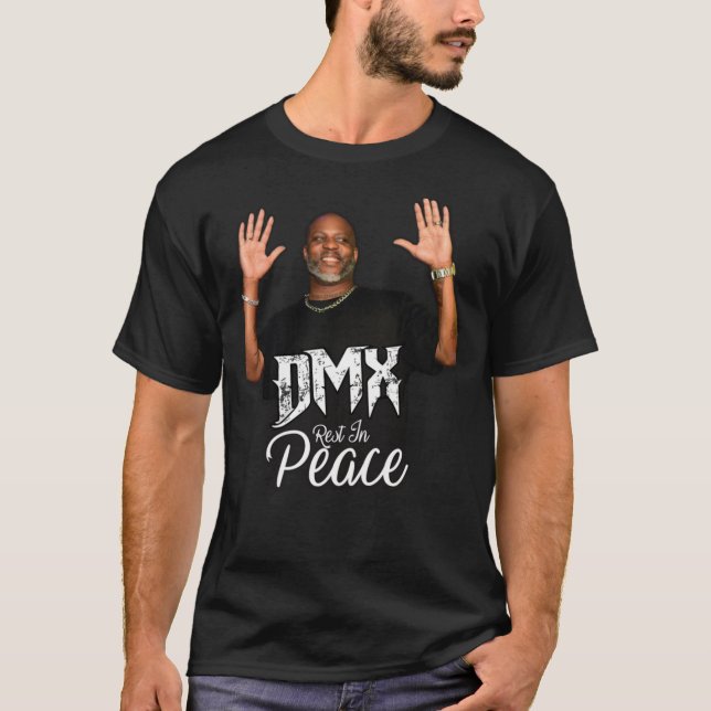 RIP DMX, T-Shirt RIP DMX, RAPPER, DMX, RAP, RIP D (Front)