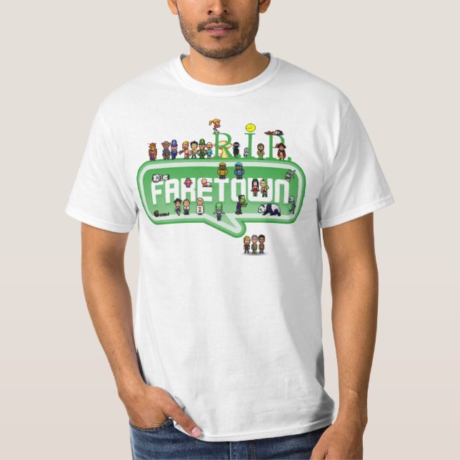 RIP Faketown T-Shirt (Front)