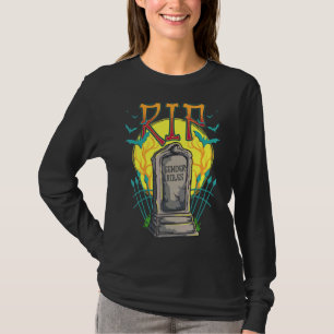 RIP Gender Roles Halloween LGBT Tombstone Nonbinar T-Shirt