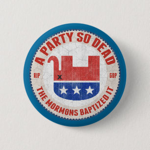 RIP-GOP 2 INCH ROUND BUTTON