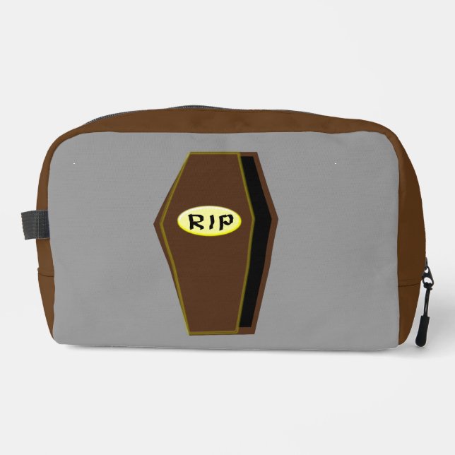 RIP Halloween Coffin of Doom Dopp Kit (Front)