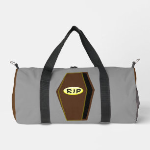 RIP Halloween Coffin of Doom Duffle Bag