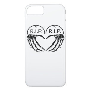 Rip, Heart Shaped Design Made From Gravestones, An Case-Mate iPhone Case