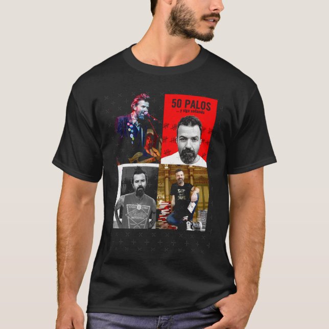 RIP Jarabe De Palo Pau Dones Died  Essential  T-Shirt (Front)