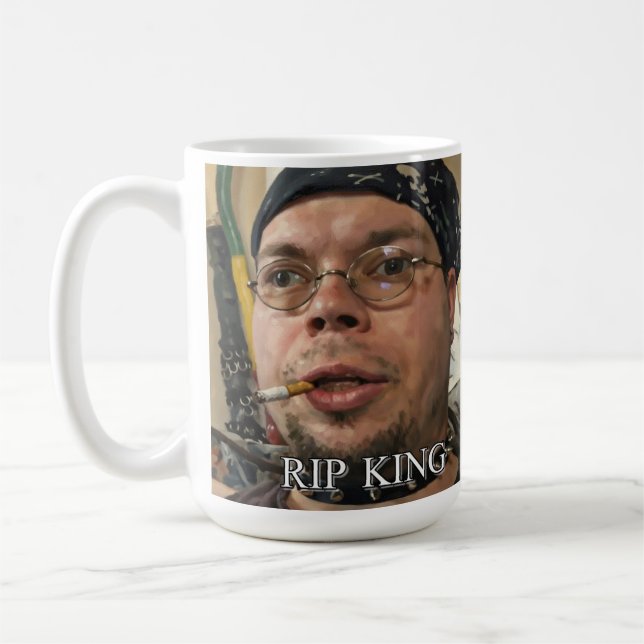 RIP KingCobraJFS Coffee Mug – Gothic Internet  (Gauche)
