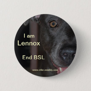 RIP Lennox 2 Inch Round Button