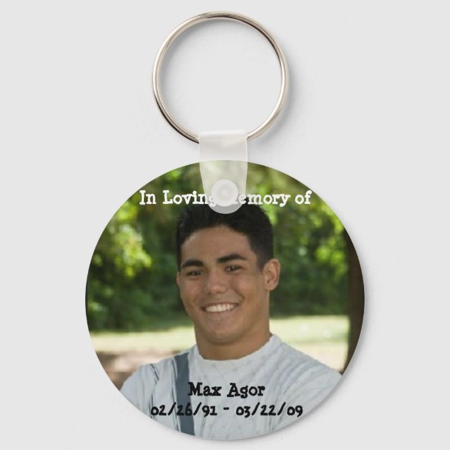 RIP Max Keychain (Front)