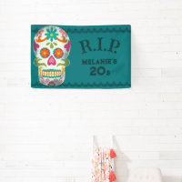 RIP my 20s Custom Age Sugar Skull Birthday