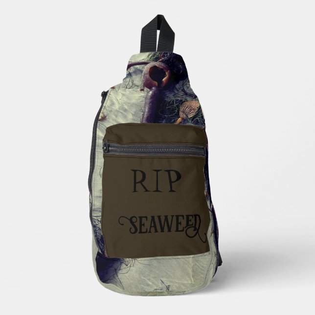 RIP Seaweed Print Cut Sew Bag (Front)
