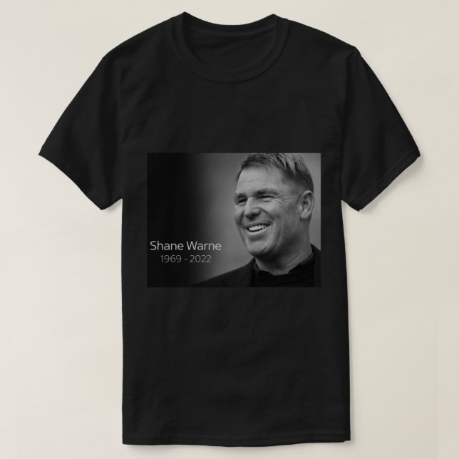 RIP Shane Warne      T-Shirt (Design Front)