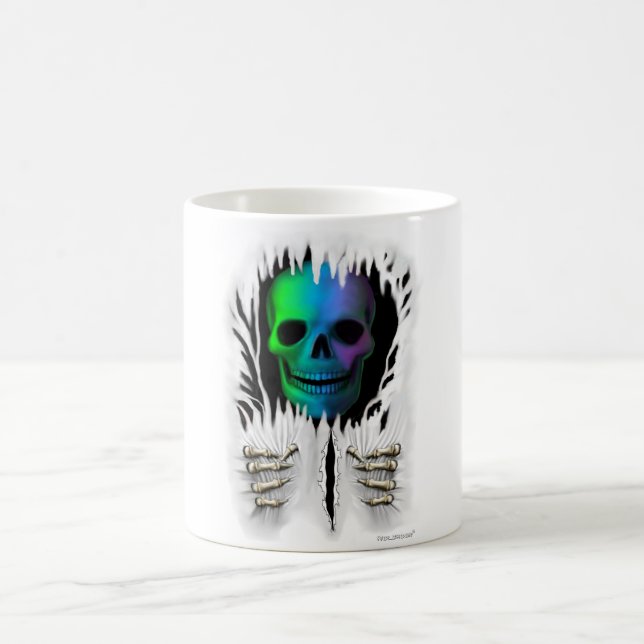 RIP SKELETON COFFEE MUG (Center)