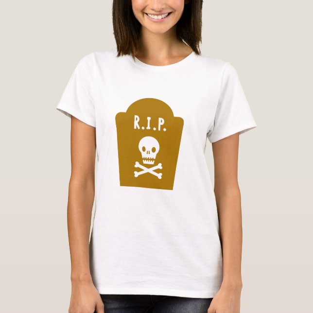 RIP Skull T-Shirt (Front)