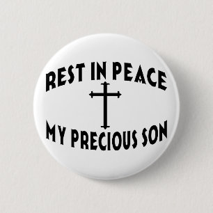 RIP Son 2 Inch Round Button