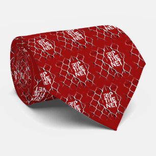 Rip The Net (Hockey) Tie