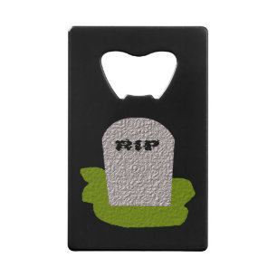 RIP Tombstone Bottle Opener Wallet Bottle Opener