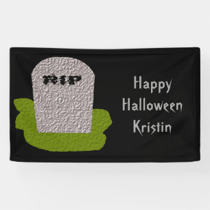 RIP Tombstone Custom Banner