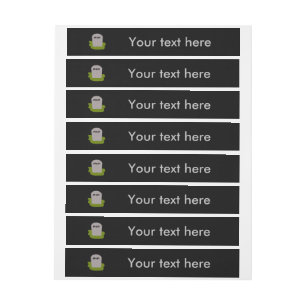 RIP Tombstone Customizable Labels