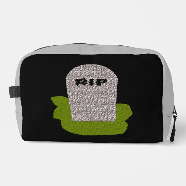 RIP Tombstone Dopp Kit (Front)