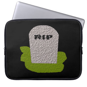 RIP Tombstone Laptop Bag
