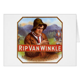 Rip Van Winkle Cigar Étiquette