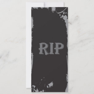 RIP - Vraiment Intéressant Parti Invitation Hallow