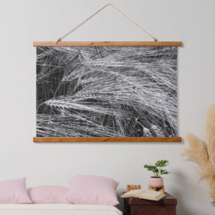 Ripe barley ears (Hordeum vulgare) Hanging Tapestry