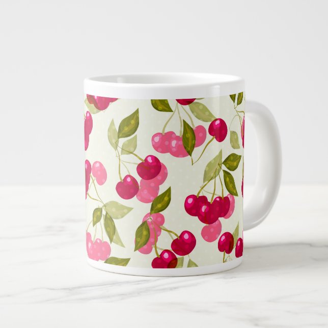 Ripe cherry espresso cup (Front Right)