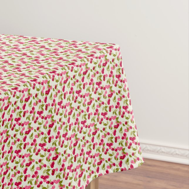 Ripe cherry tablecloth (In Situ)