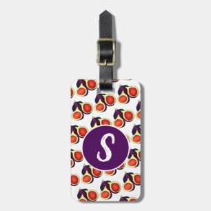 Ripe Fresh Summer Figs Fig Tree Food Cooking Luggage Tag