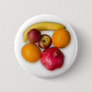 Ripe fruits 2 inch round button