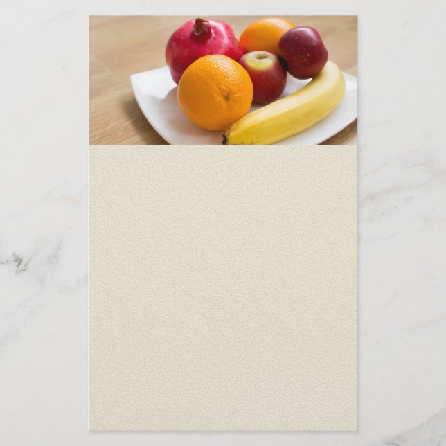 Ripe fruits flyer (Front)