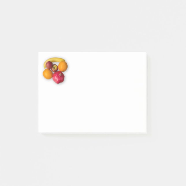 Ripe fruits post-it notes (Front)