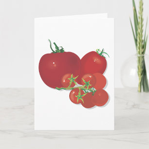 Ripe Red Tomatoes Card